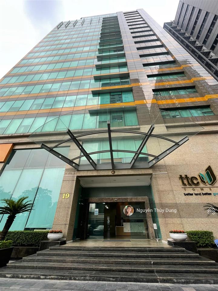 Ban quản lý cho thuê văn phòng tại tòa nhà ttc tower  19 duy tân, cầu giấy, 570m2 có cắt lẻ