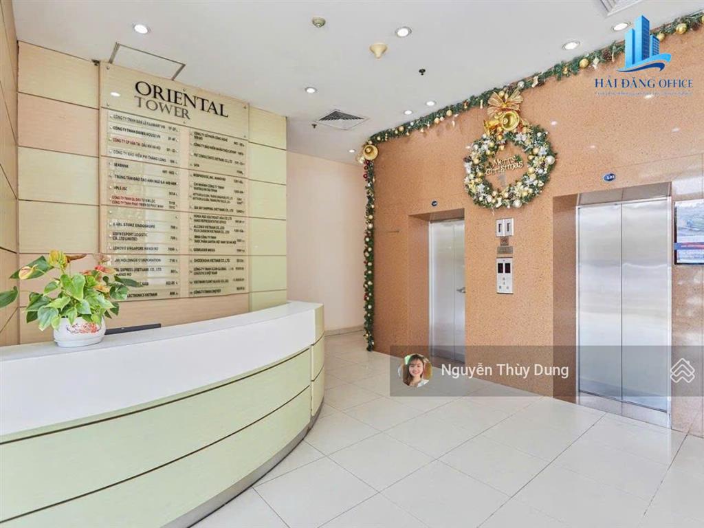 Cho thuê sàn tại oriental tower  324 tây sơn, diện tích 800m2 có cắt lẻ diện tích