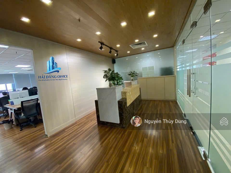 Cho thuê văn phòng hạng a  handico tower  phạm hùng  diện tích 500m2  có văn phòng nhượng đồ