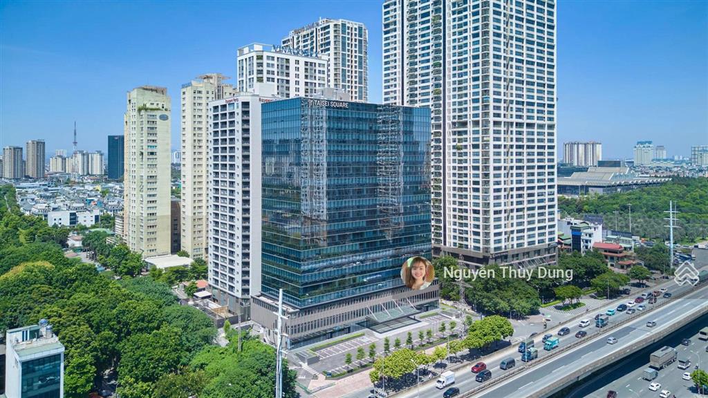 Cho thuê sàn văn phòng hạng a  taisei square hanoi 289 khuất duy tiến  dt 1300m2