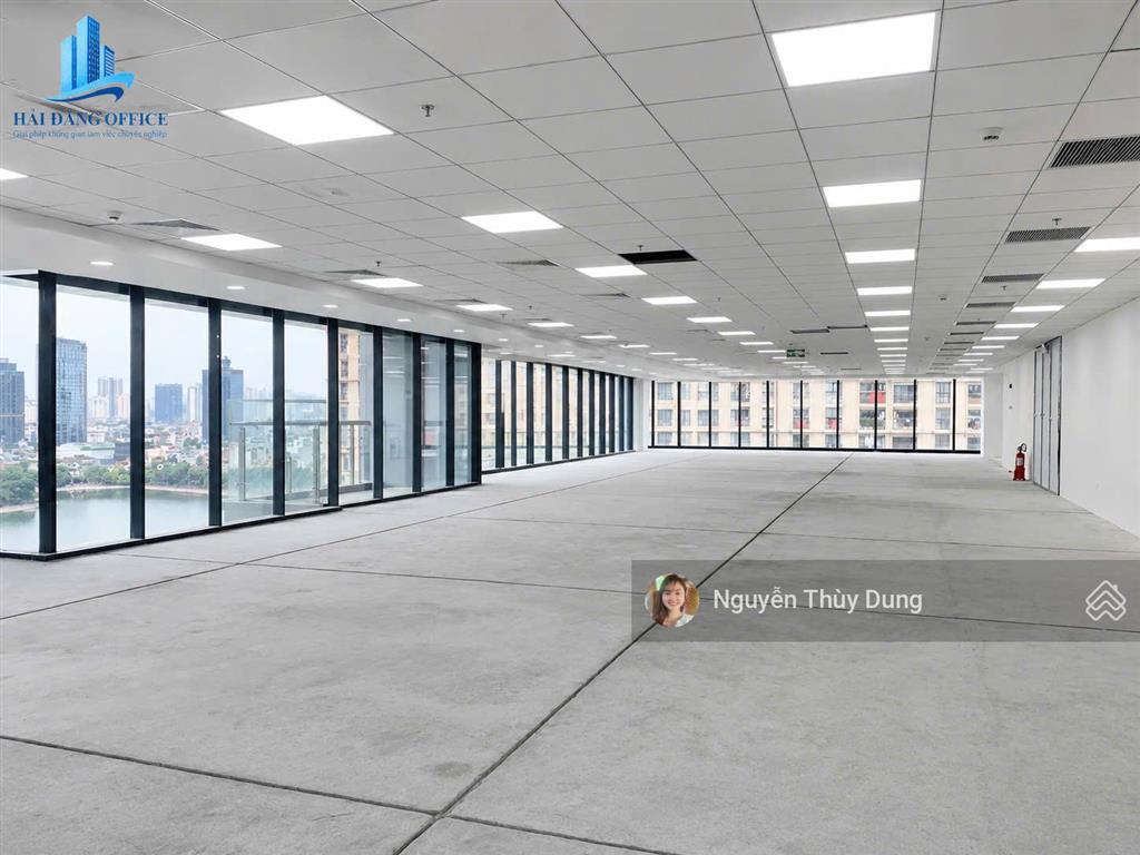 Cho thuê sàn văn phòng hạng a  peak view tower  geleximco  36 hoàng cầu, dt 1200m2 có cắt lẻ