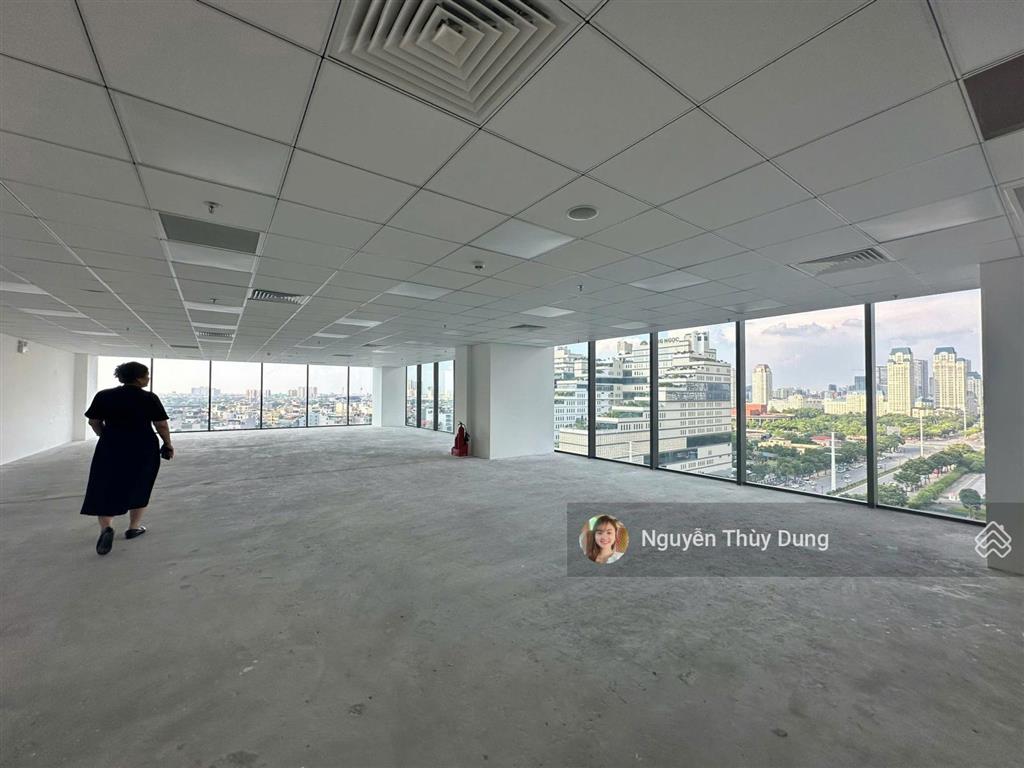 Cho thuê sàn tại pearl tower, châu văn liêm, dt 984m2 có cắt lẻ