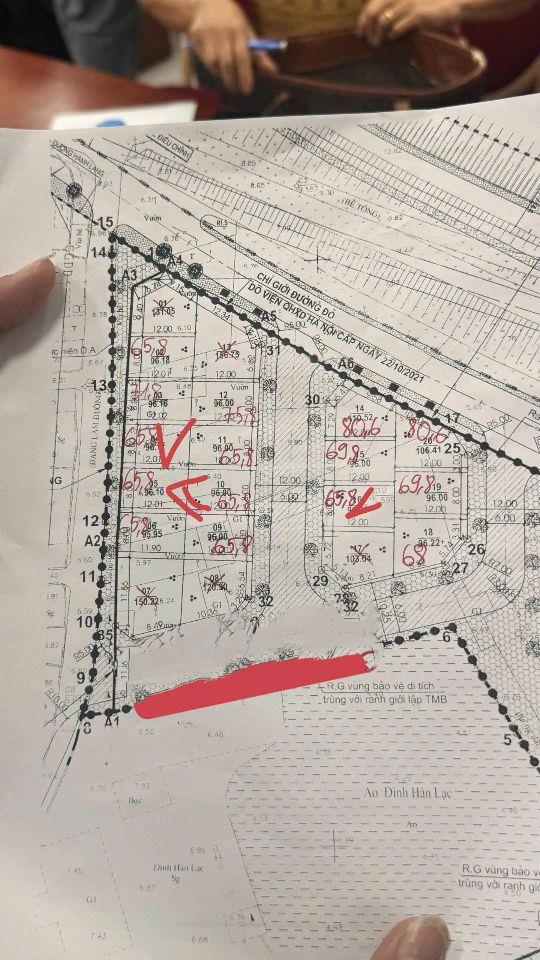 Bán gấp: lô góc 224m2 đất đấu giá Hàn Lạc, Phú Thị, Gia Lâm đường 15m thông các ngả