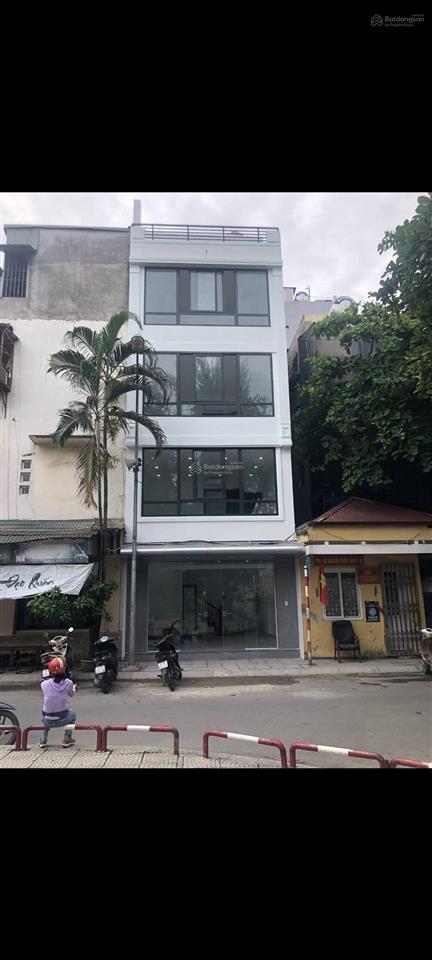 Cho thuê nhà số 20a ngõ 114 trung kính. dt 90m2 x 5t. mt 5,5m, có thang máy, ô tô tránh