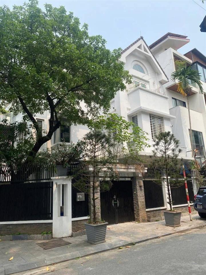 Cho thuê biệt thự 55a ngõ 60 nguyễn thị định. dt 190m2 x 4t. mt  10m.đường 2 ô tô tránh.
