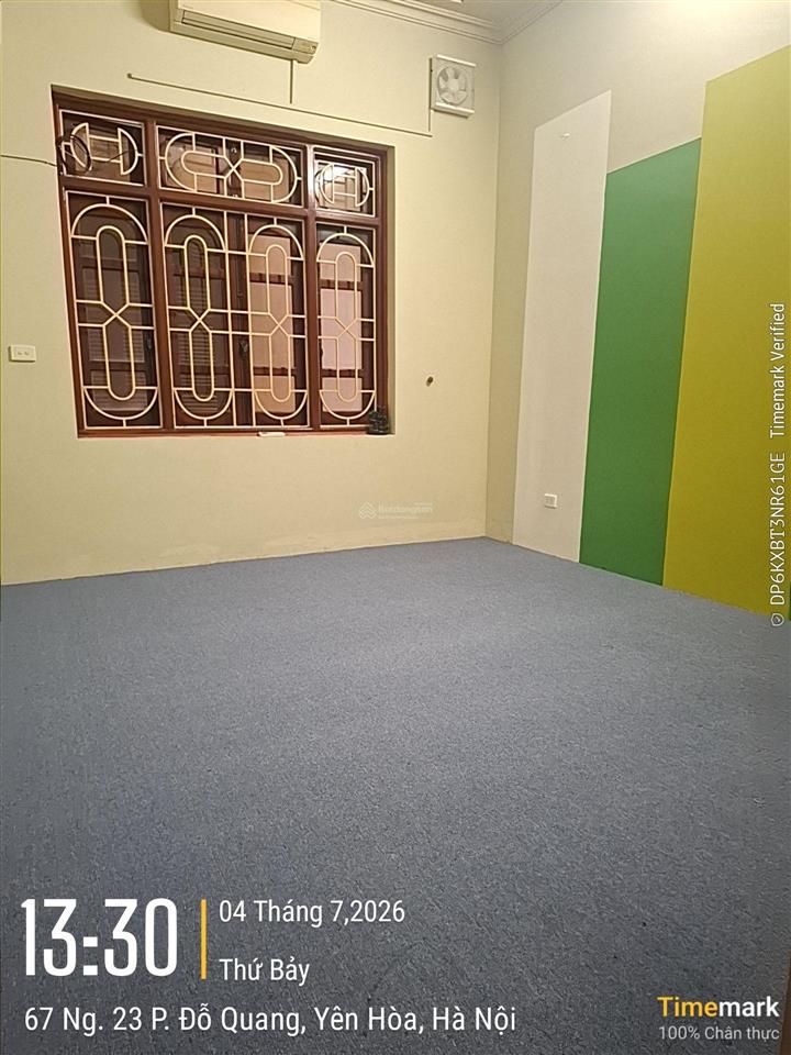 Cho thuê nhà ngõ 23 đỗ quang dt 55m2 x 4t. mt 4,5m. đường ô tô tránh