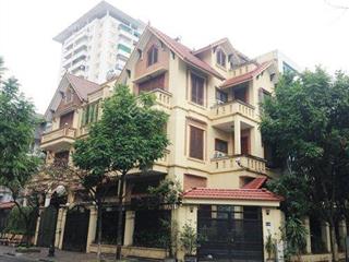 Cho thuê biệt thự dịch vọng  hoàng quán chi  công viên cầu giấy 270m2 x 5t mặt tiền 30m