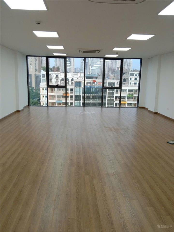 Cho thuê tòa nhà 9 tầng, phân lô trung kính  trung yên, 145m2 x 9t. mt 8.5m. có pccc