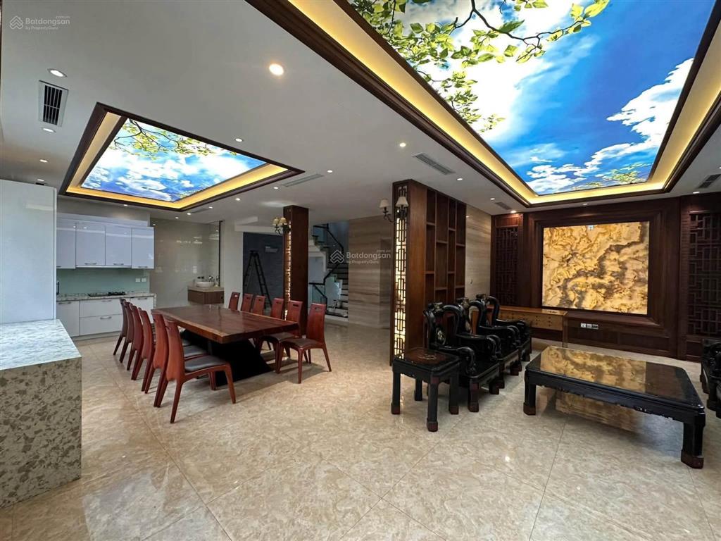 Cho thuê tòa nhà căn góc 2 mặt tiền ngõ 219 trung kính 6t  1 hầm, dt 310m2, mt 25m,