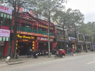 Cho thuê làm nhà hàng ăn tại mặt phố vũ phạm hàm  trung hòa. dt 145m2 x 5t, mt 6m.
