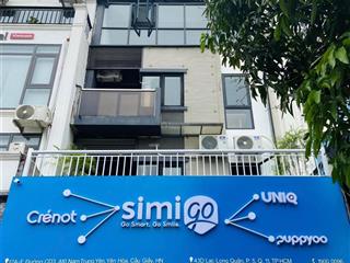 Cho thuê nhà 30a đường nguyễn chánh  phố nguyễn xuân nham  kđt nam trung yên 100m2  mặt tiền 6m