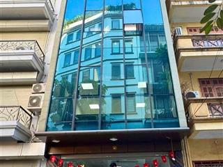 Cho thuê tòa nhà 5.5 tầng, thông sàn, số 38a ngõ 30 nguyễn thị định. dt 80m2 x 5.5t. mt 5,5m.