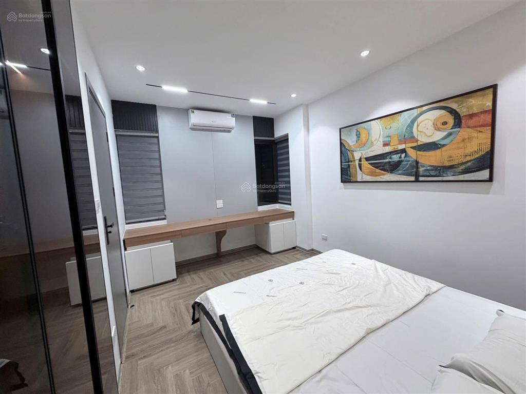 Bán nhà tái định cư thanh am phân lô vỉa hè ô tô tránh, lô góc, thang máy 73m2 5 tầng, 23.5 tỷ