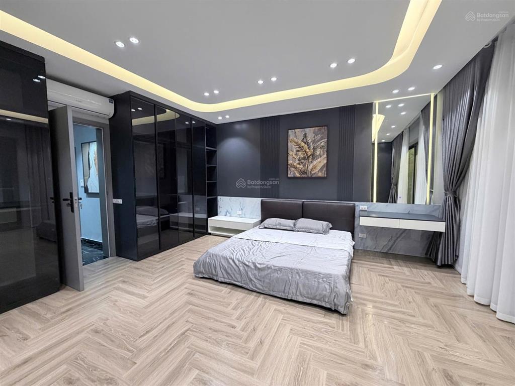 Bán nhà tái định cư thanh am phân lô vỉa hè ô tô tránh, lô góc, thang máy 73m2 5 tầng, 23.5 tỷ