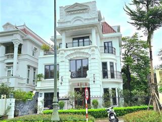 Biệt thự đẹp khu đô thị đẹp đáng sống bậc nhất hà nội lô góc hai mặt đường dt 335 giá chỉ 137 tỷ