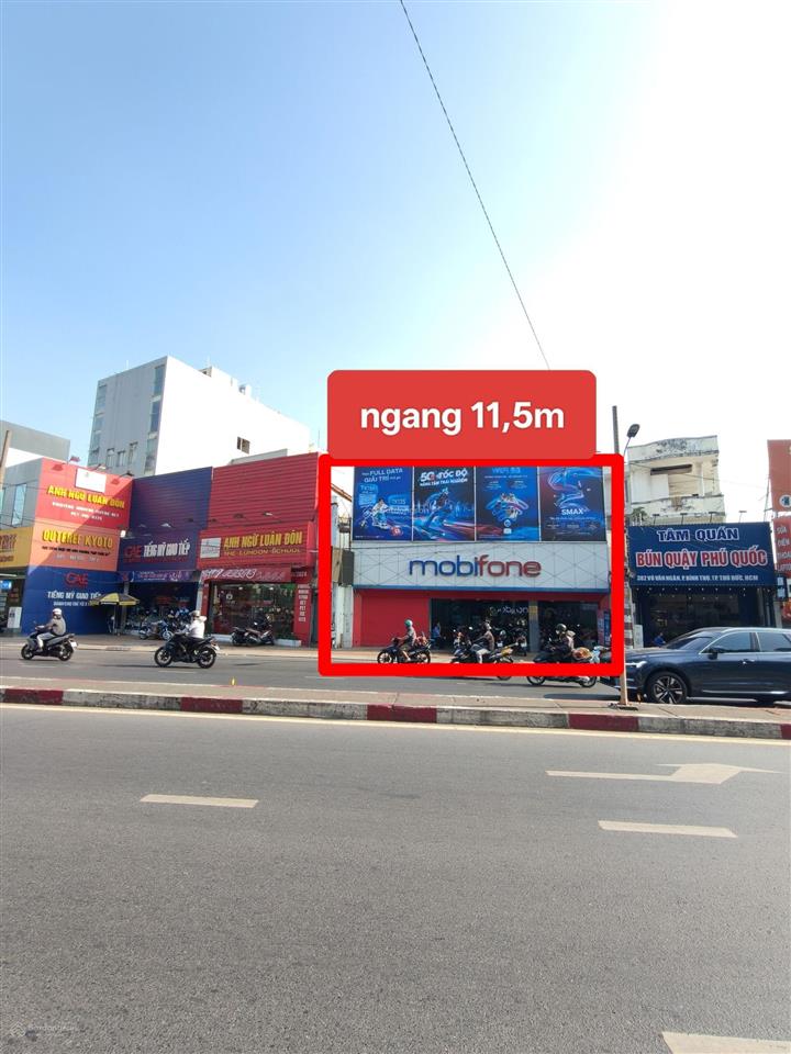 Cần cho thuê mặt tiền kinh doanh võ văn ngân, ngay cổng sư phạm kỹ thuật