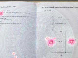 Cần chuyển nhượng lô đất khu bt vườn hồng. lô đất đẹp ko lỗi lầm nằm khu dân cư văn minh & tiện ích