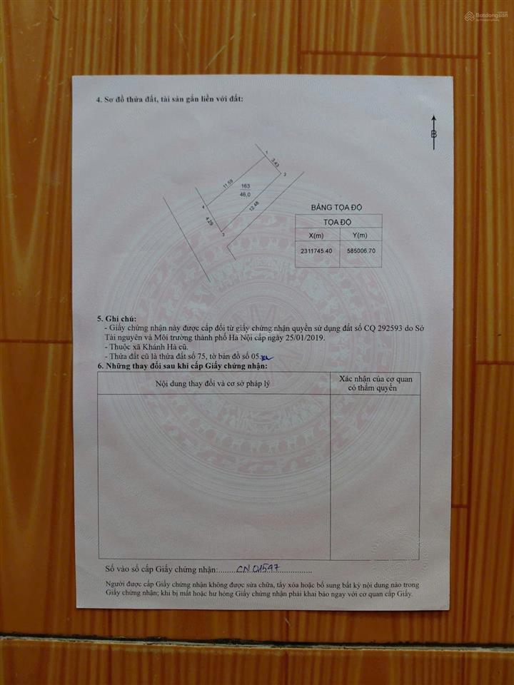 Nhà riêng 4pn, 3wc, 46m2, giá thỏa thuận tại bờ sông, liên thôn, thường tín, hà nội