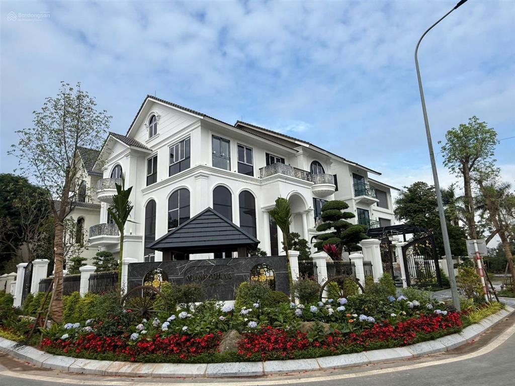 Bán lô bt đơn lập góc 345m tại sunny garden city, trục chính kinh doanh, sẵn hđ thuê.  0981 669 ***