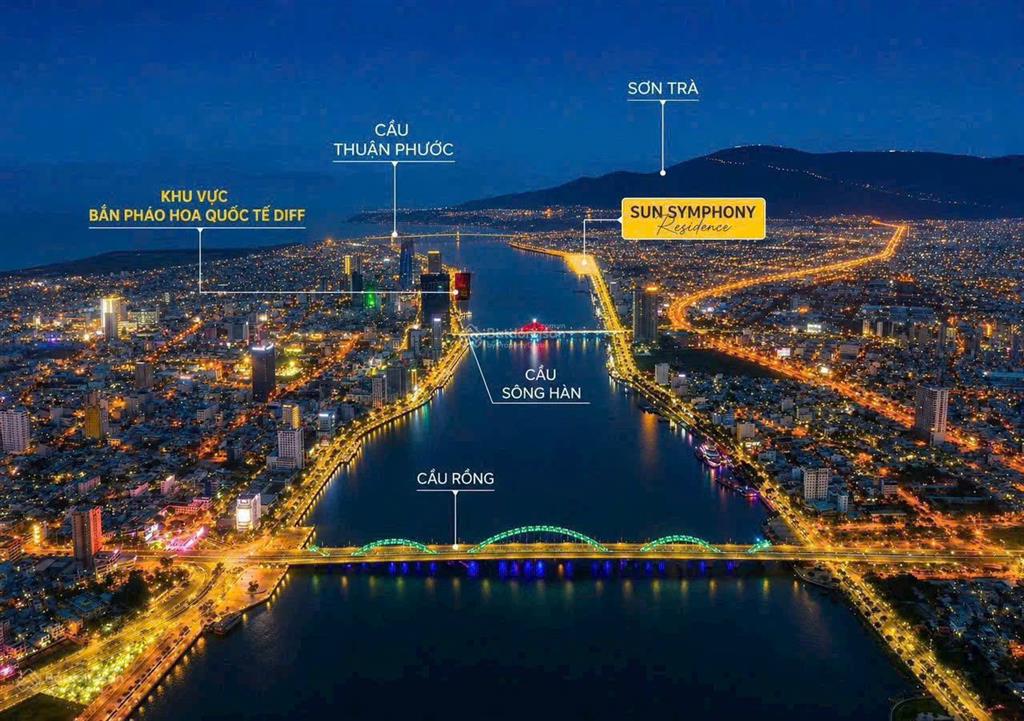 Chỉ 1.9 tỷ sở hữu căn hộ cao cấp mặt sông hàn đà nẵng view triệu đô, nhận nhà chỉ thanh toán 70%