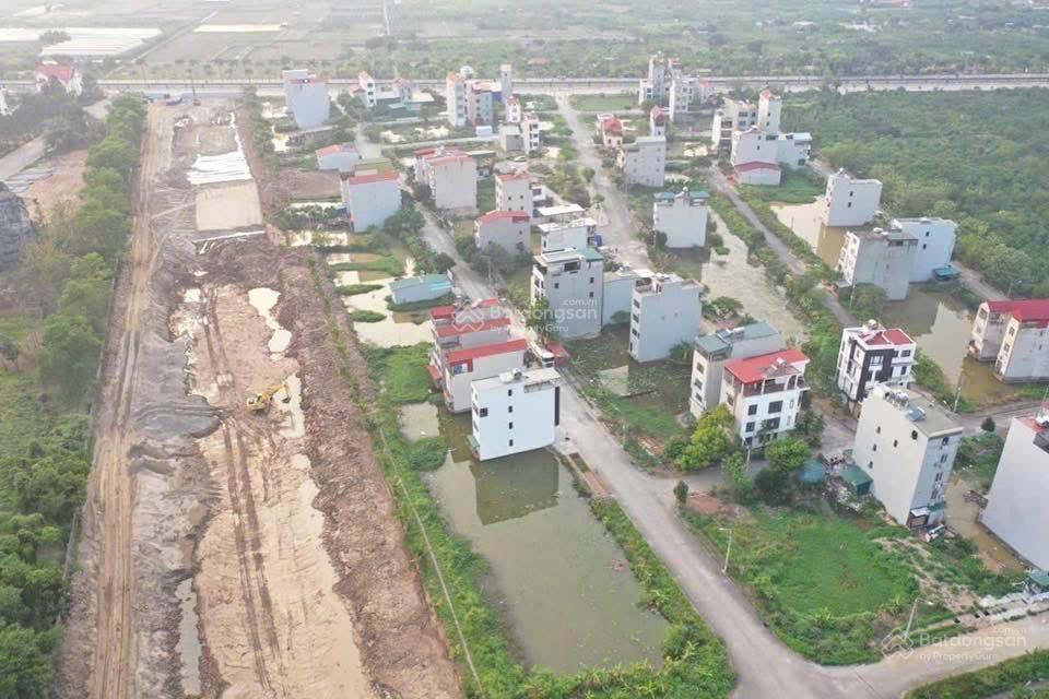 View chính giữa vườn hoa 62 đất đồng ông, đan phượng, hà nội.