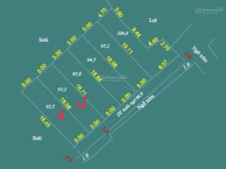 Bán 93m2 full thổ cư. sát trường cấp 12, mầm non xuân mai  giá 1.45tỷ  đường 4.0m  ô tô đỗ đất