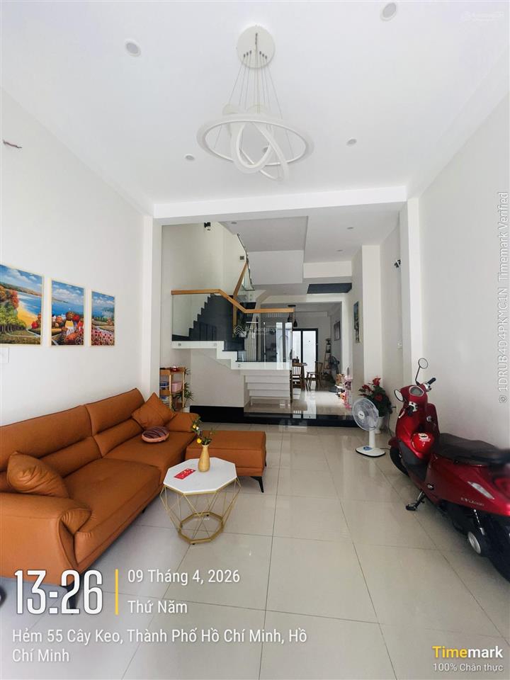 Bán nhà 3 tầng hẻm xe hơi tránh nhau