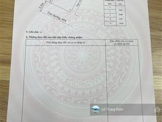 Hàng cực hiếm mặt đường 404 đoàn xá kiến thuỵ, lô góc 96m2 mặt tiền cực rộng