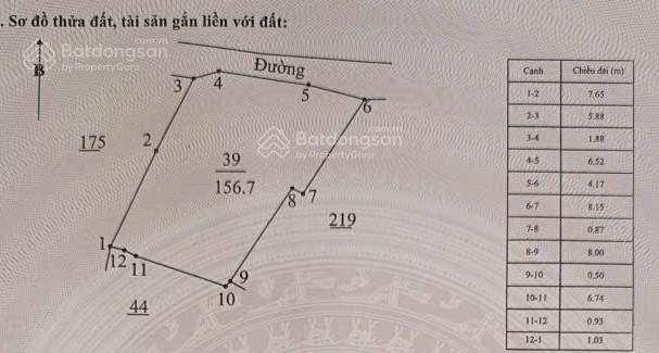 Đất biển an cường, 1,45 tỷ, 156,7m2 full thổ cư, view biển.