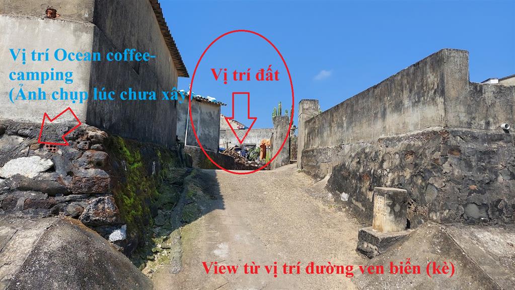Đất biển an cường, 1,45 tỷ, 156,7m2 full thổ cư, view biển.