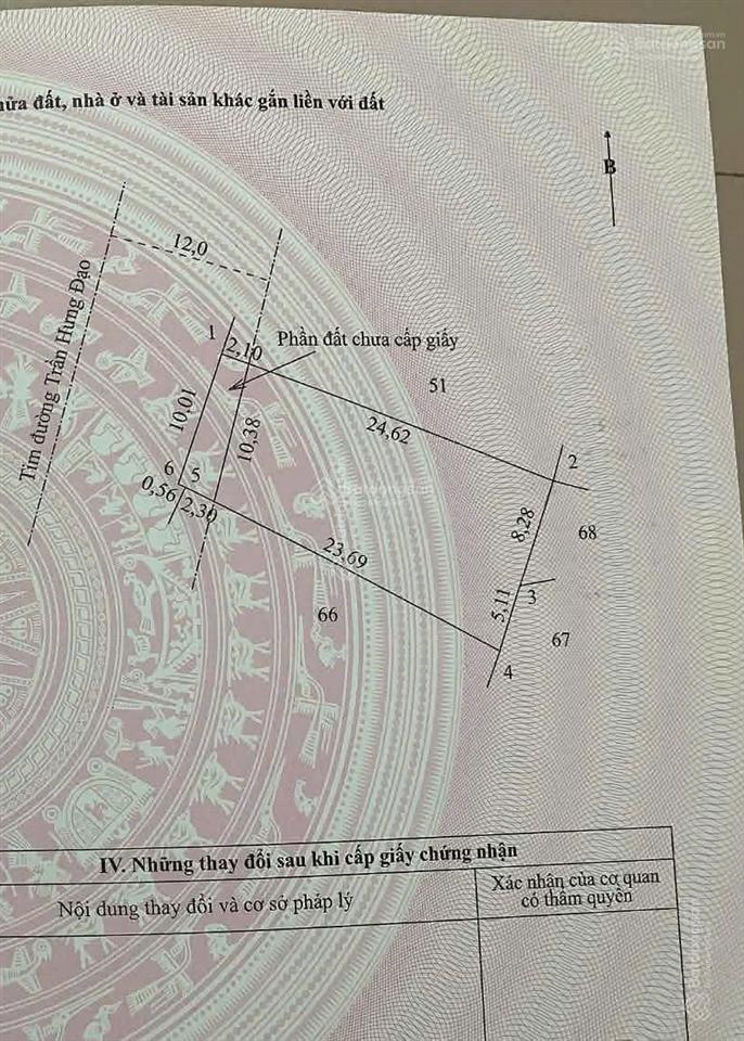 Bán nhà 2 tầng nở hậu cực đẹp đường trần hưng đạo