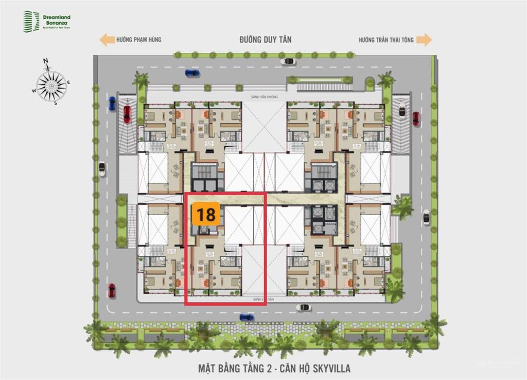 Skyvilla 300m2 dreamland bonanza mặt phố duy tân  giá siêu tốt (bàn giao cơ bản).  0987 106 ***