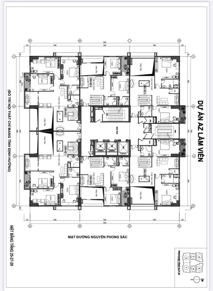 Penthouse az lâm viên 255m2 (duplex 2829) bc đông nam view hồ tây,  0987 106 *** ngày 3/3/2026