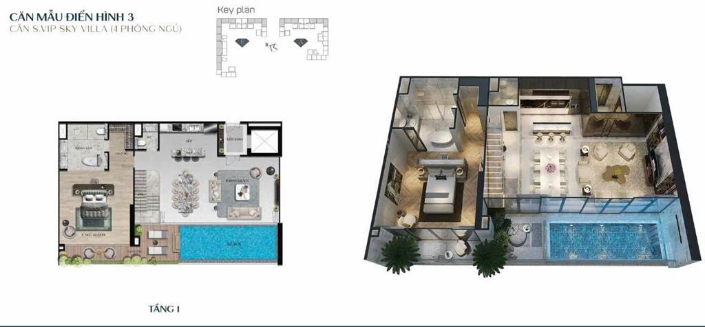 Skyvilla noble crystal long biên 170m (giá cắt lỗ ) phiên bản đặc biệt  0987 106 ***