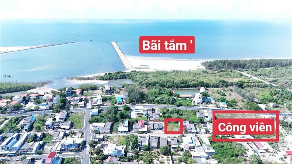 Siêu víp lô đi bộ ra biển, 251m2  240m2 thổ cư  cách biển 500m. quy hoạch đẹp, công viên, đường
