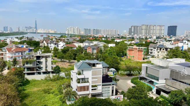 Bán lô biệt thự villa thủ thiêm 267.5m2 góc 2 mặt tiền giá 185 tr/m2  0948 888 ***
