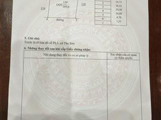 Bán nhanh đất ở tân sơn có hơn 7tr/m