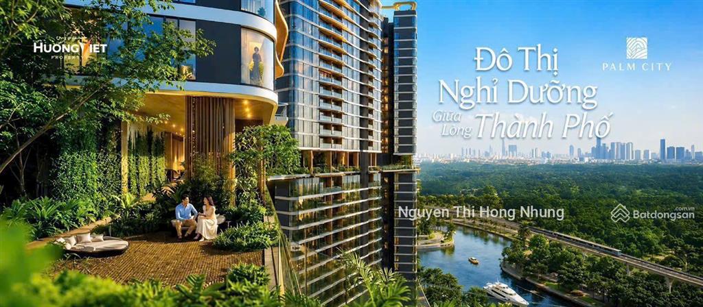 Căn hộ palm city 3 mặt view sông tọa lạc song hành, ngay nút giao an phú ra mắt đầu tháng 7