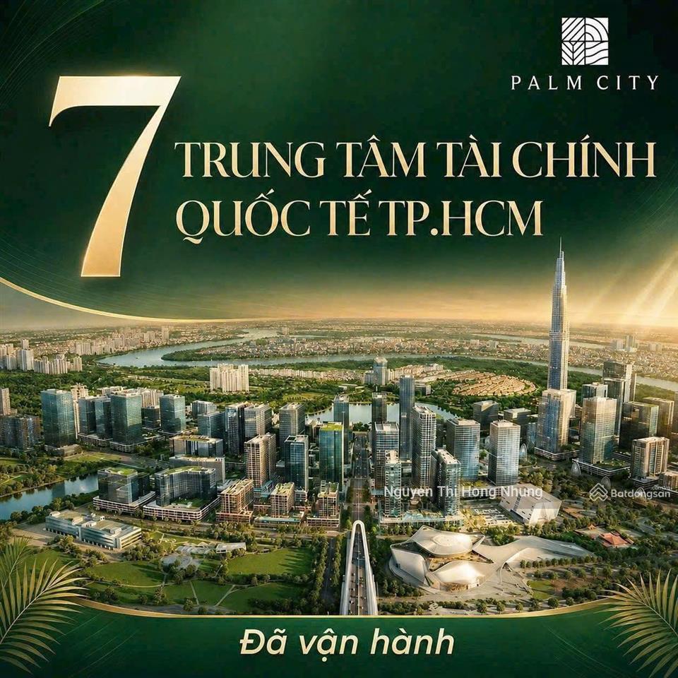 Căn hộ palm city 3 mặt view sông tọa lạc song hành, ngay nút giao an phú ra mắt đầu tháng 7