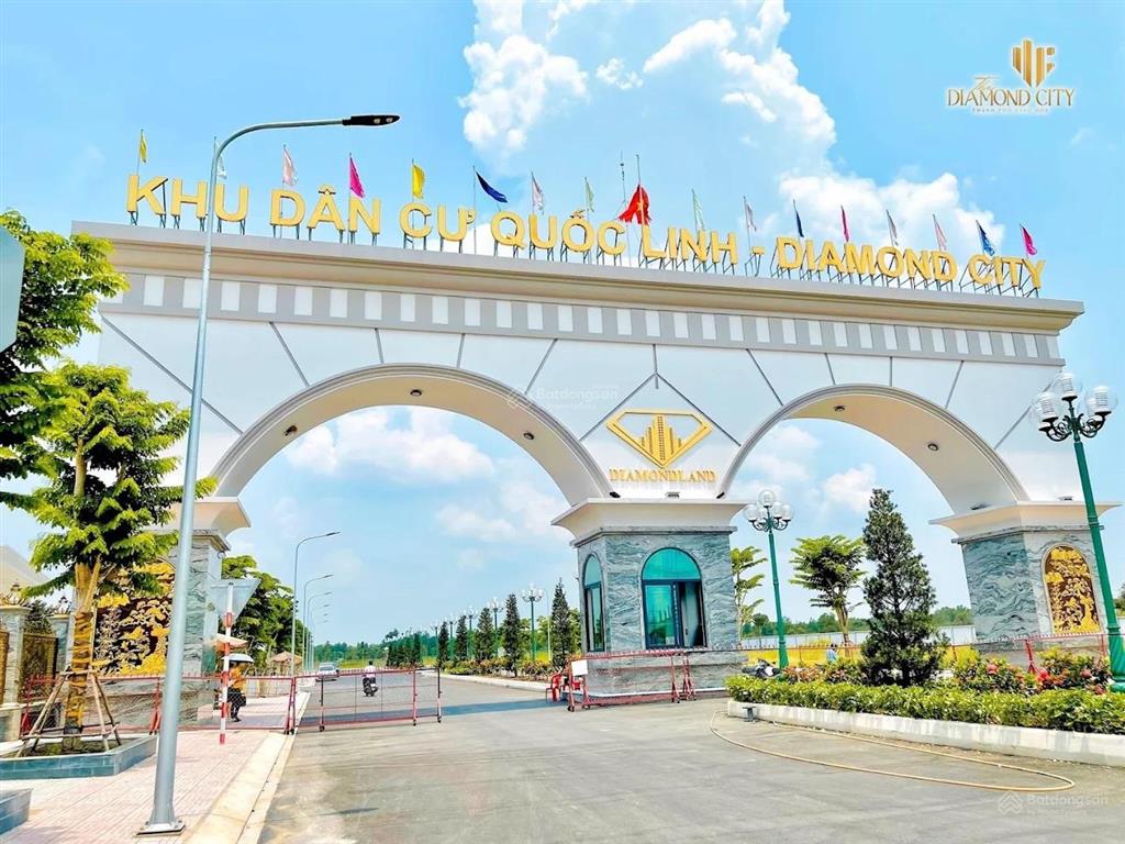 Chính chủ cần bán nền a109, 85m2 tại dự án diamond city (kdc quốc linh), mặt tiền đt824