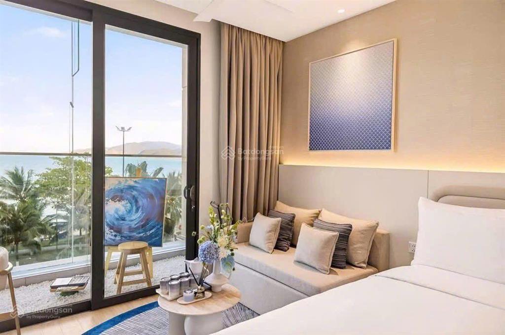 Chỉ 1,947 tỷ  giá cực tốt, căn studio view sông và công viên tòa onsen 3, charmora city nha trang