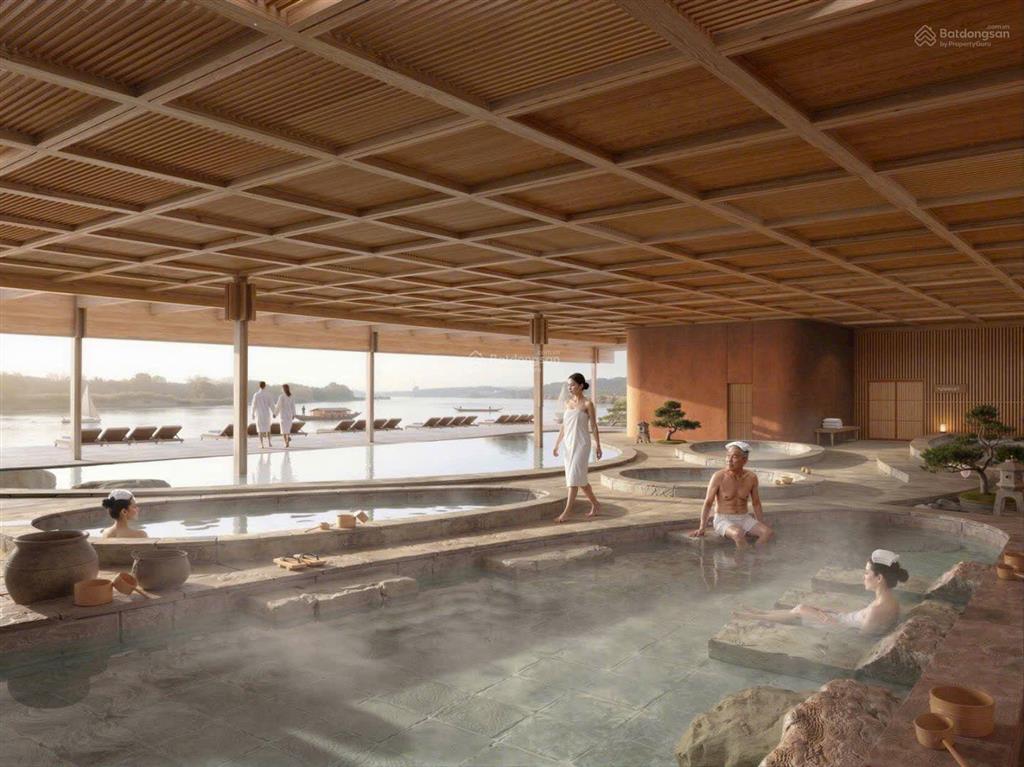 Chỉ 1,947 tỷ  giá cực tốt, căn studio view sông và công viên tòa onsen 3, charmora city nha trang