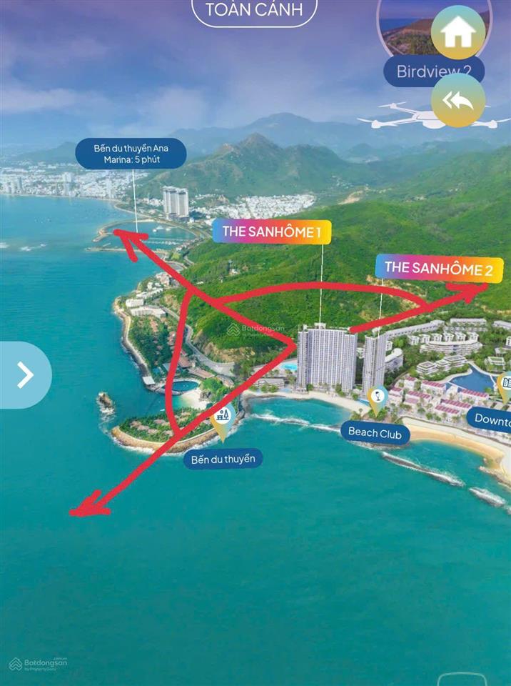 Căn góc 1pn  siêu hiếm, view đa dạng, đẹp như tranh (biển, núi, phố, villa)  sanhome 1 nha trang