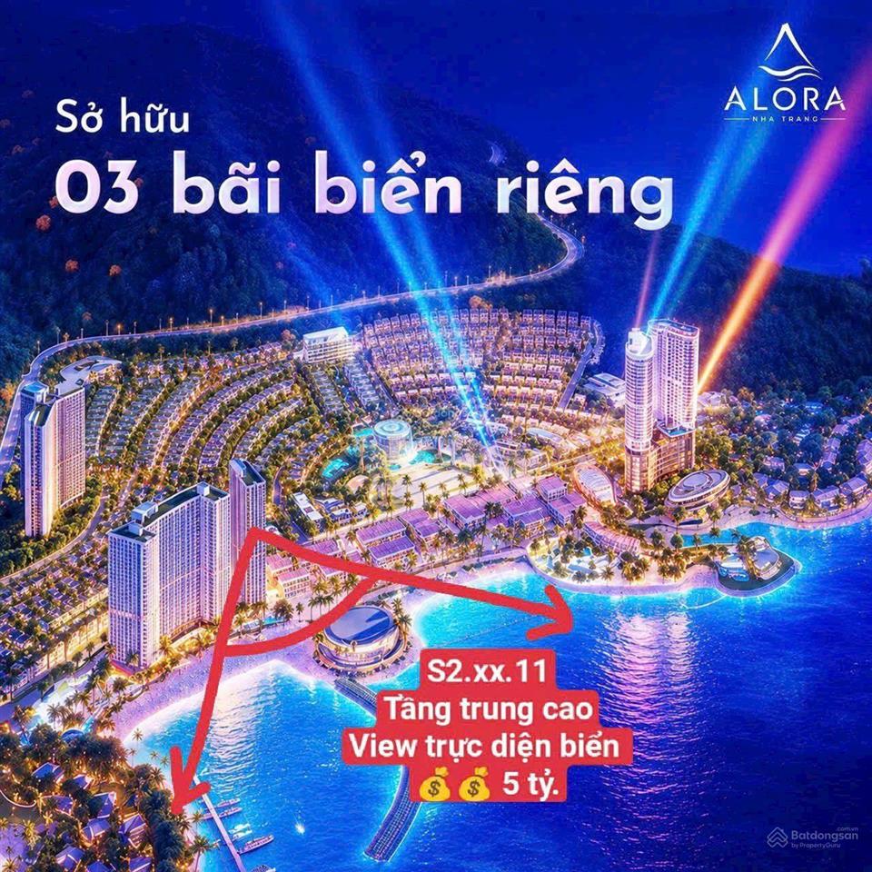 Căn hoa hậu 2pn trực diện biển, hàng hiếm sanhome 2  libera nha trang