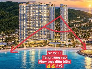 Căn hoa hậu 2pn trực diện biển, hàng hiếm sanhome 2  libera nha trang