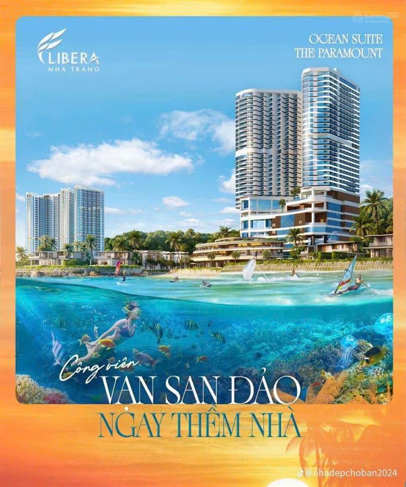 Giỏ hàng chọn lọc, căn đẹp giá tốt toà paramount chuyên da libera (vega city) nha trang, đại lý f1