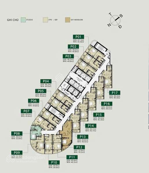 Giỏ hàng chọn lọc, căn đẹp giá tốt toà paramount chuyên da libera (vega city) nha trang, đại lý f1