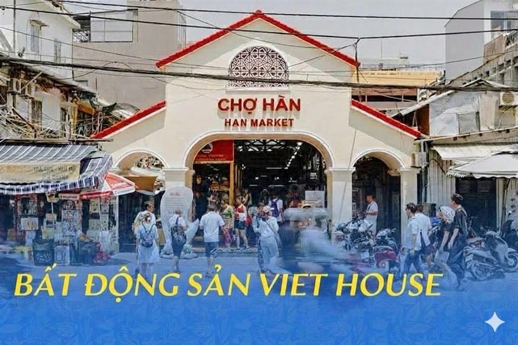 Nhà mặt tiền trần phú  ngay chợ hàn  gọi viet house