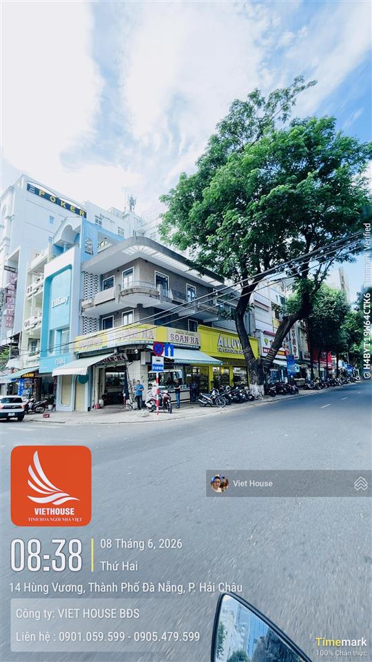Cho thuê mặt tiền chợ hàn  4 tầng  49tr/tháng  gọi viet house