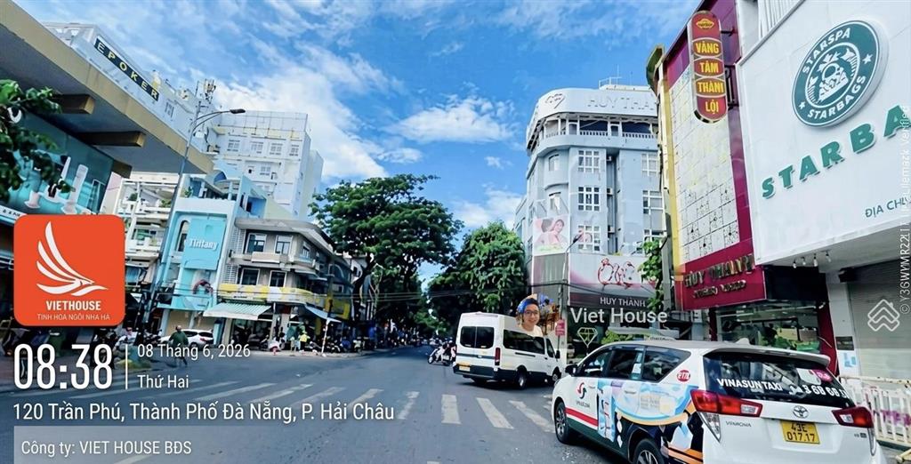 Mặt tiền 4 tầng trần phú ngay chợ hàn  48 tr/tháng  gọi viet house